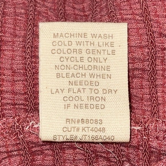 NWT Rewash Ruffled Solid Long Sleeve Square Neck Blouse Evening Top Pink XL - Picture 6 of 6